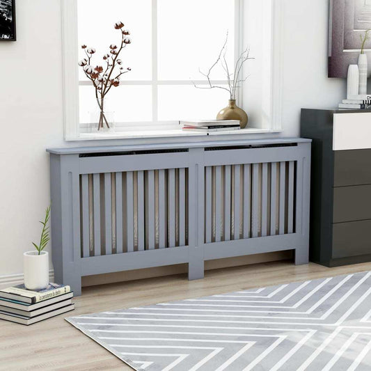 Radiator Cover Anthracite 172x19x81.5 cm MDF