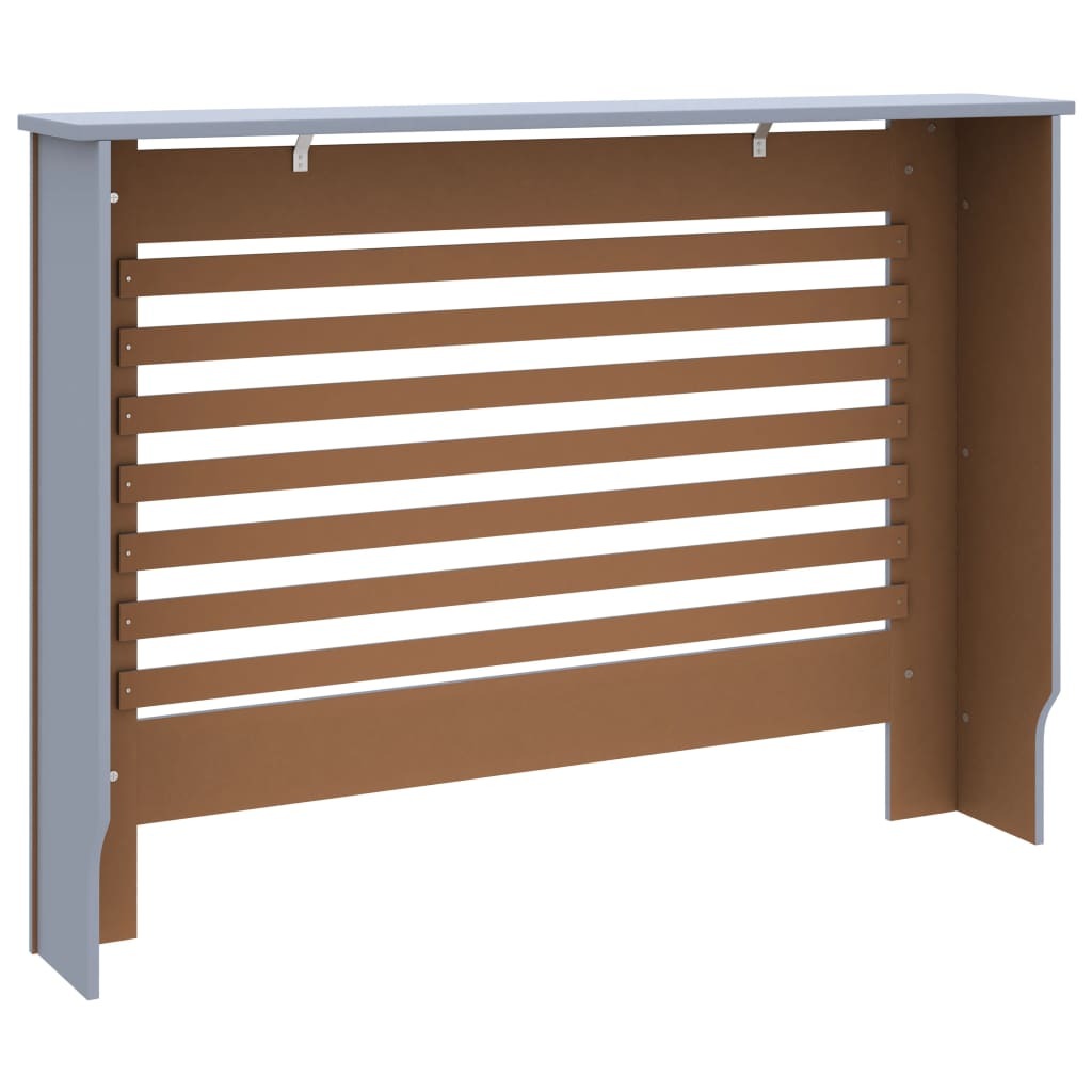 Radiator Cover Anthracite 112x19x81.5 cm MDF