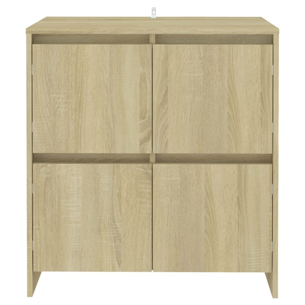 Sideboards 2 pcs Sonoma Oak 70x41x75 cm Engineered Wood