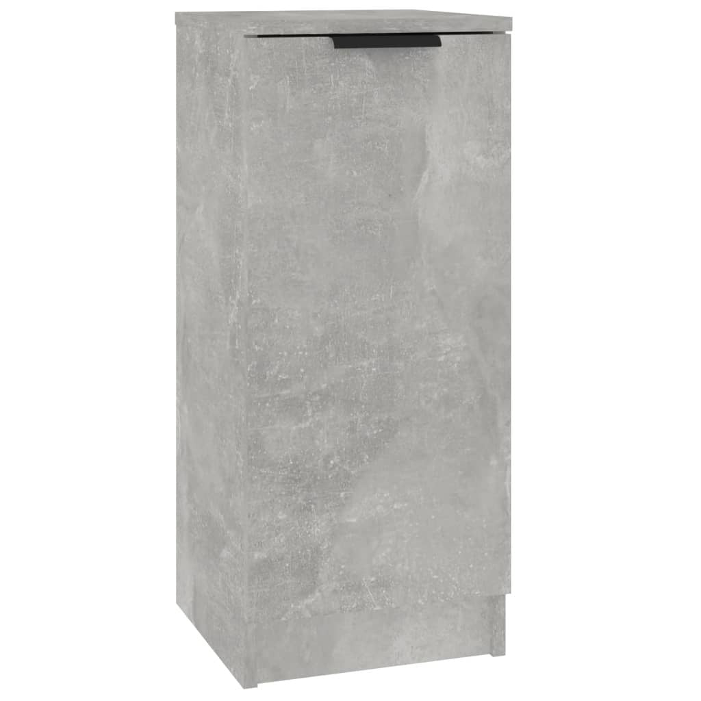 Sideboards 3 pcs Concrete Grey Engineered Wood