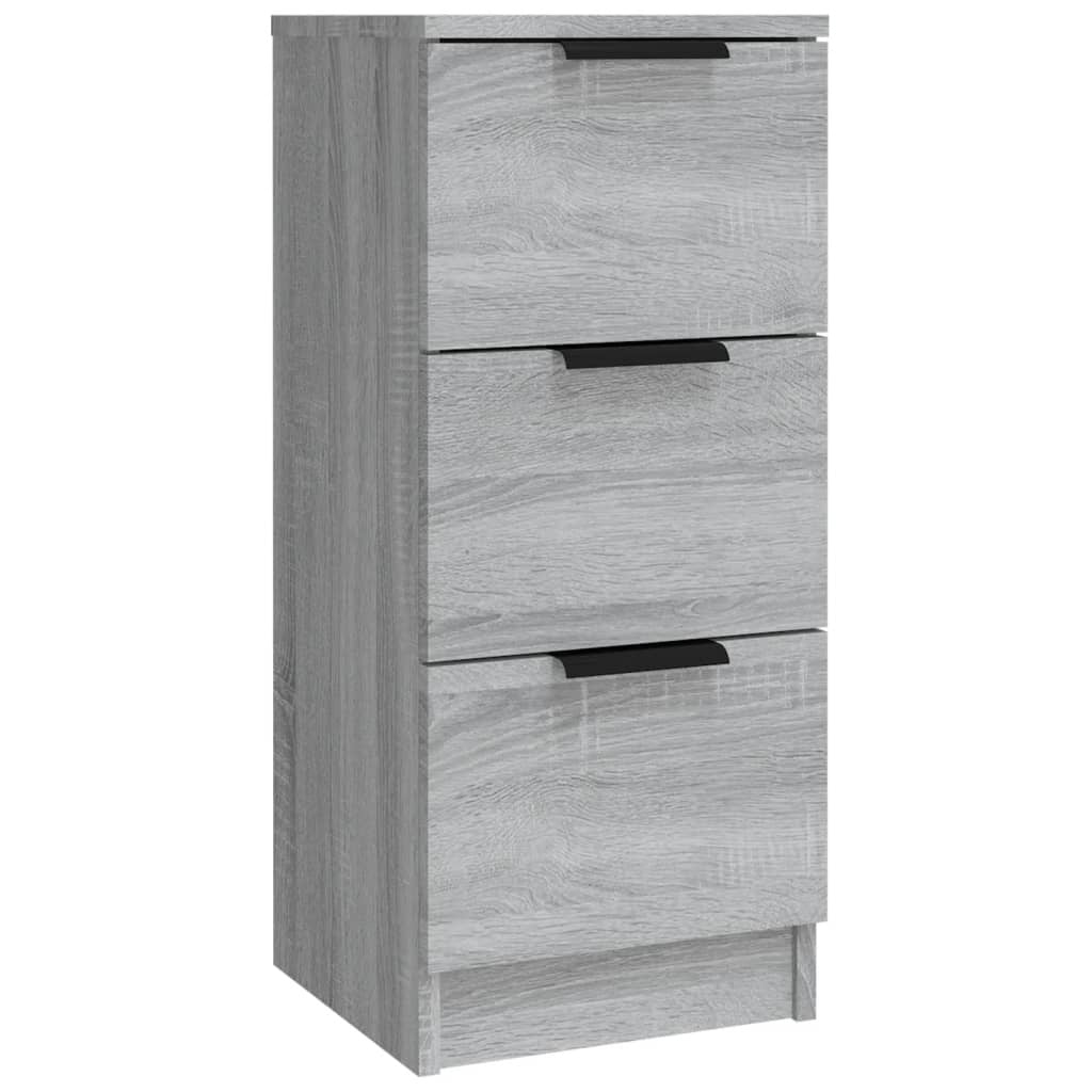Sideboards 3 pcs Grey Sonoma Engineered Wood