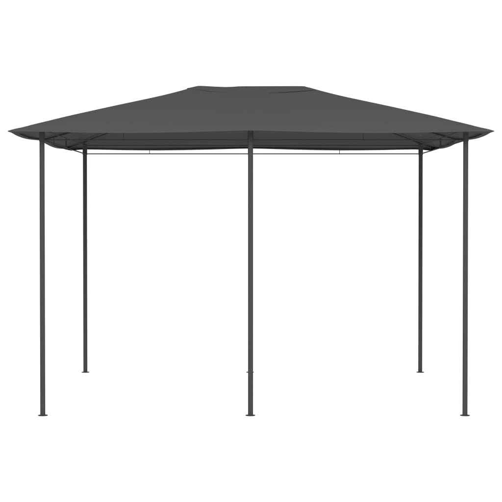 Gazebo 3x4x2.6 m Anthracite 160 g/m