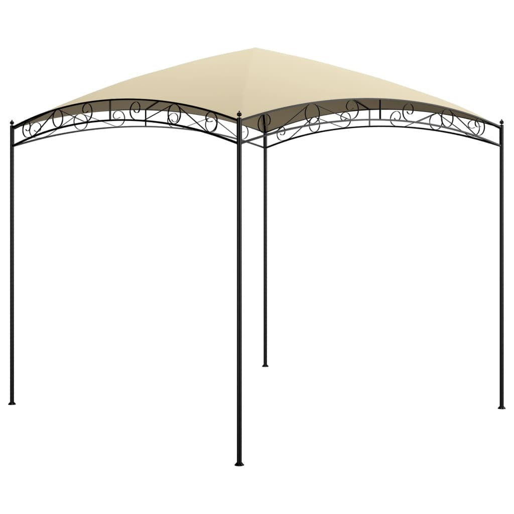 Gazebo 3x3x2.65 m Cream 180 g/m