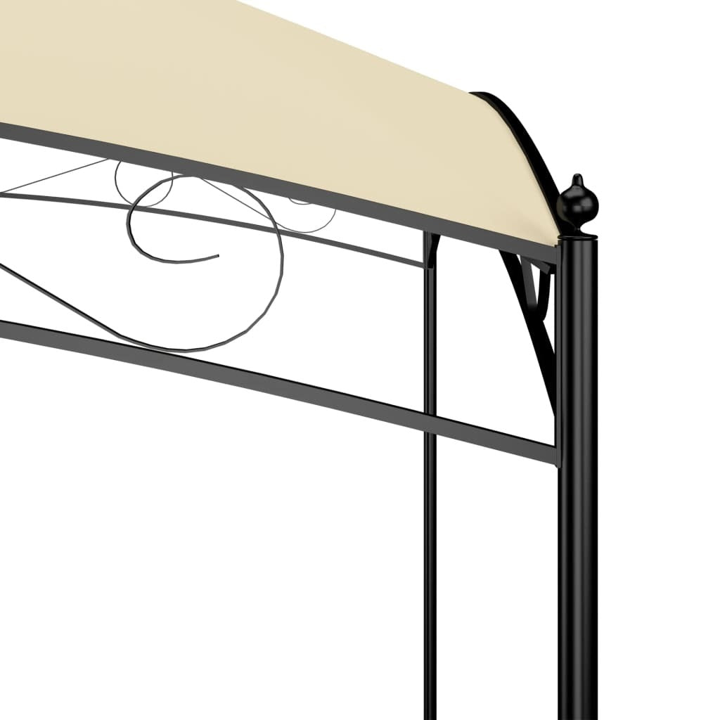 Gazebo 3x3x2.65 m Cream 180 g/m