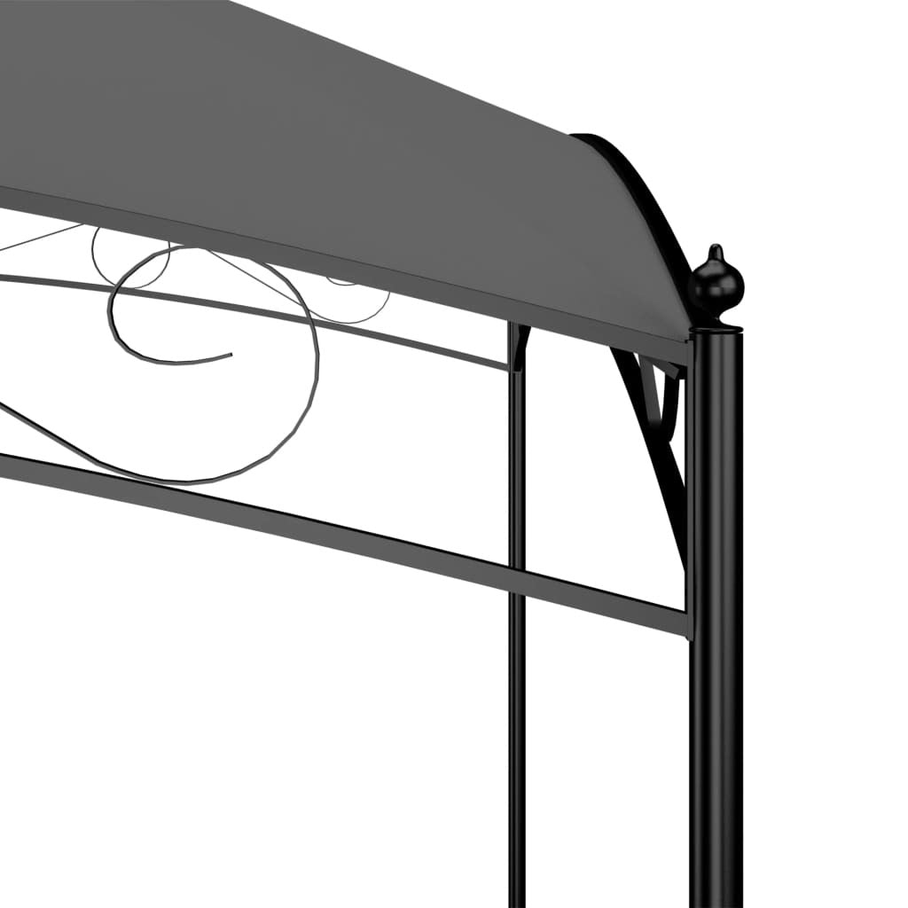 Gazebo 3x3x2.65 m Anthracite 180 g/m