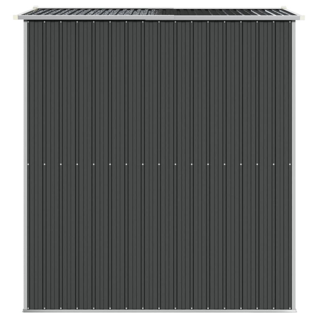 Garden Shed Anthracite 192x191x223 cm Galvanised Steel