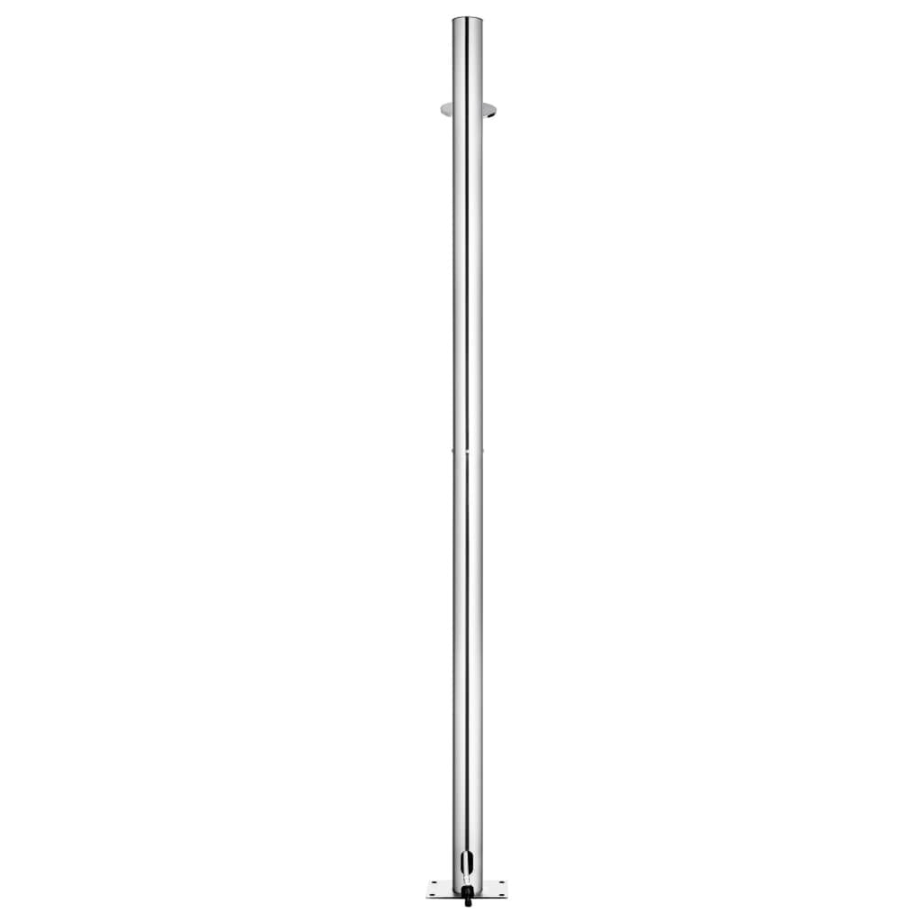 Garden Shower 215 cm Stainless Steel