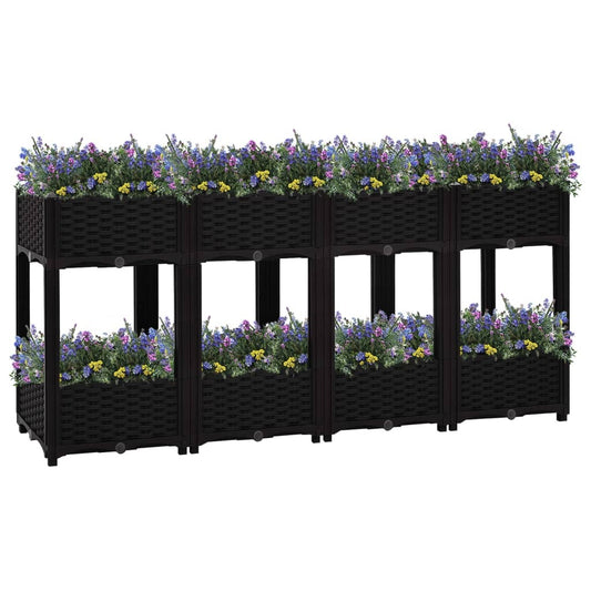 Raised Bed 160x40x71 cm Polypropylene