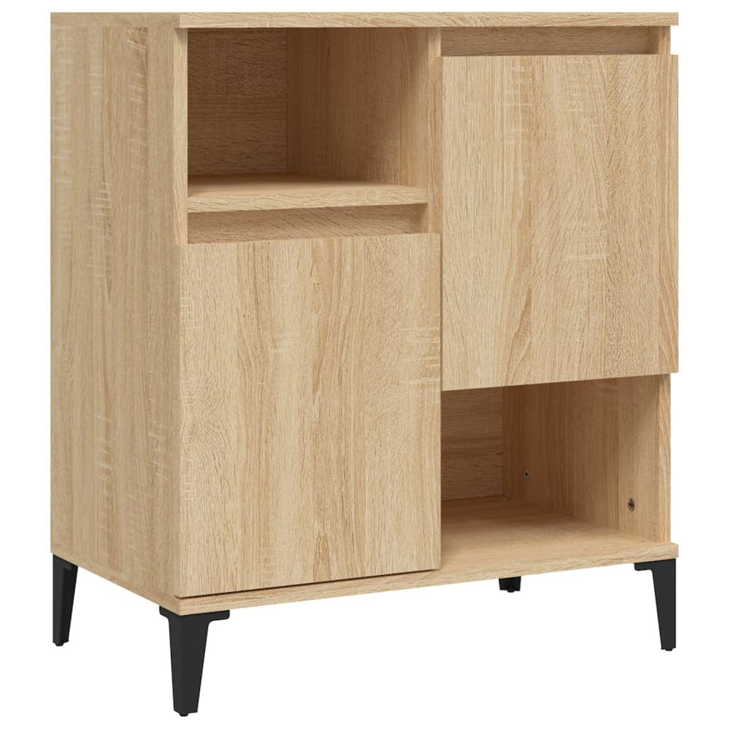 Sideboards 3 pcs Sonoma Oak 60x35x70 cm Engineered Wood