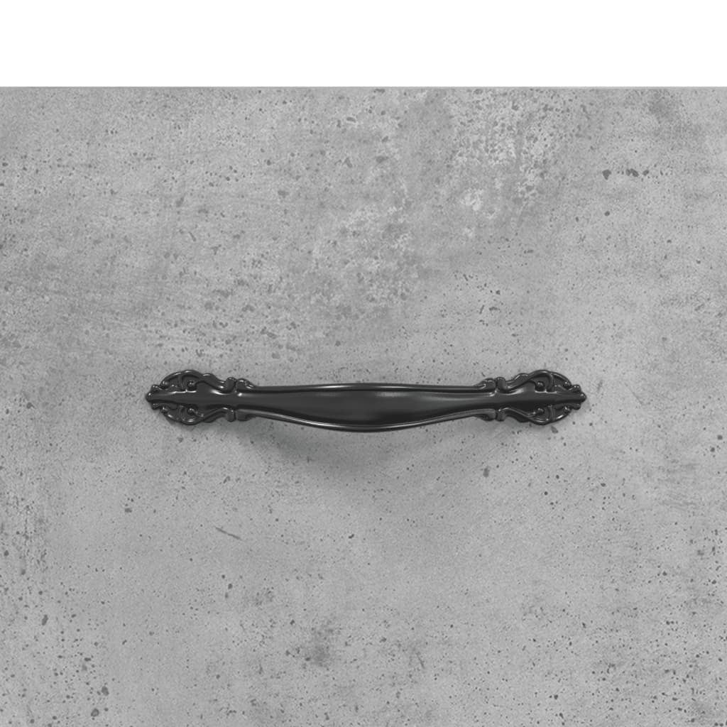 Highboard Concrete Grey 69.5x34x180 cm Engineered Wood