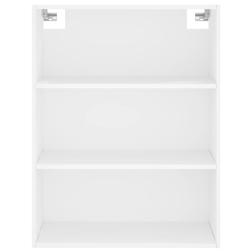 Highboard White 69.5x34x180 cm Engineered Wood