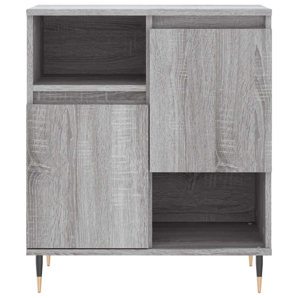 Sideboards 3 pcs Grey Sonoma Engineered Wood