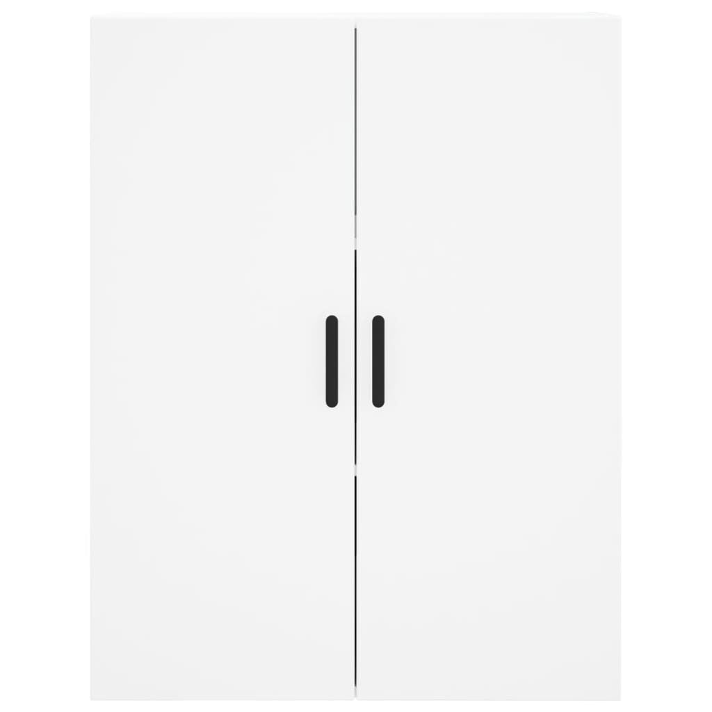 Highboard White 69.5x34x180 cm Engineered Wood