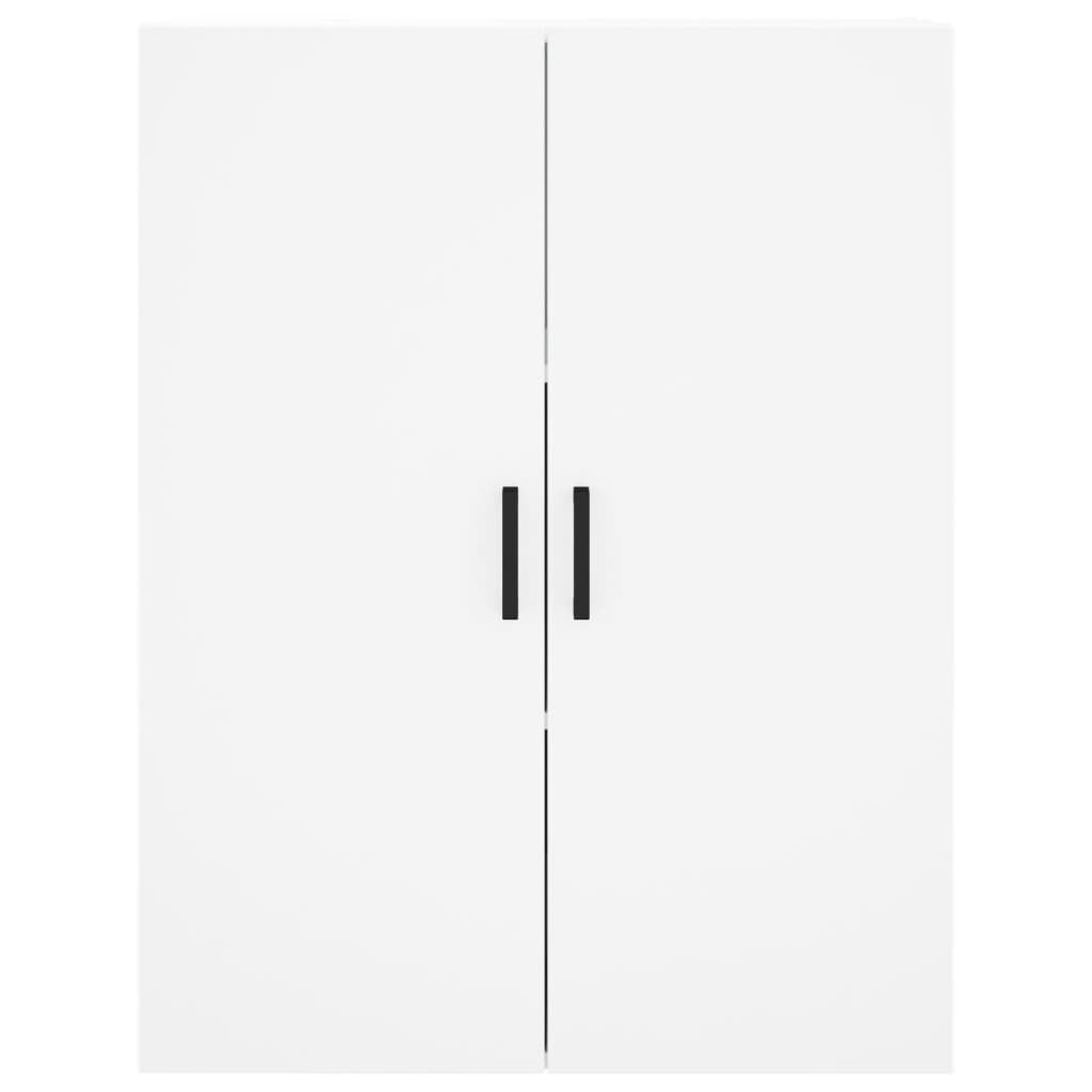 Highboard White 69.5x34x180 cm Engineered Wood