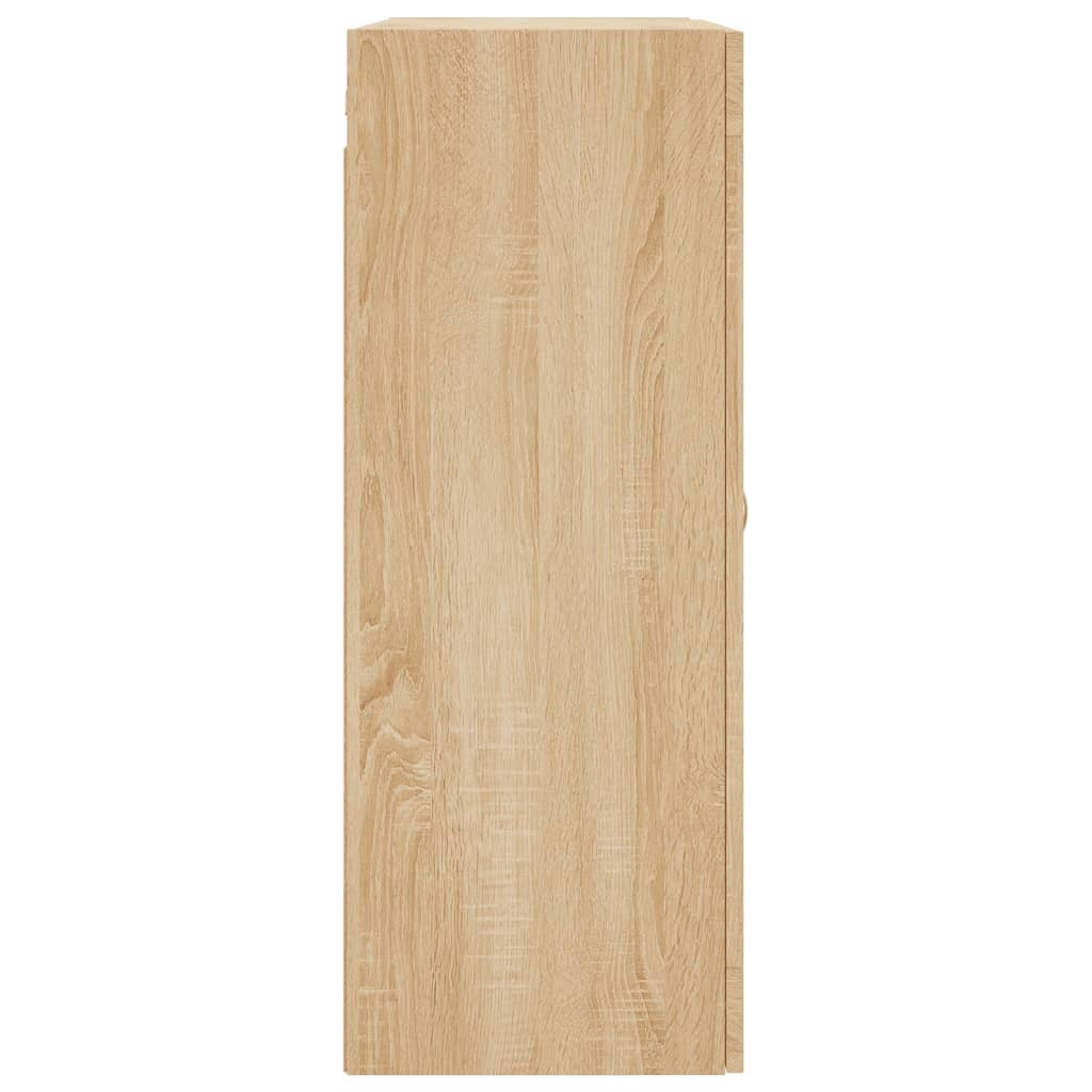 Wall Mounted Cabinets 2 pcs Sonoma Oak Engineered Wood