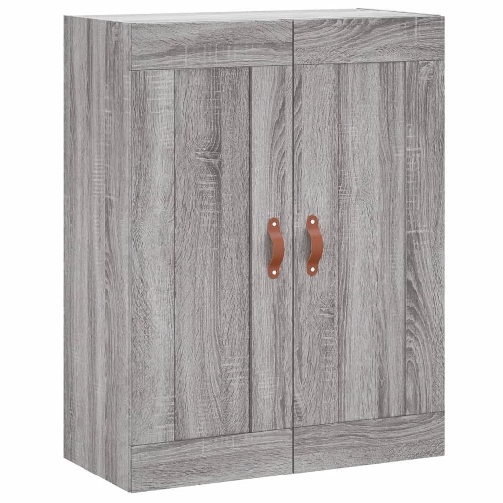 Wall Mounted Cabinets 2 pcs Grey Sonoma Engineered Wood