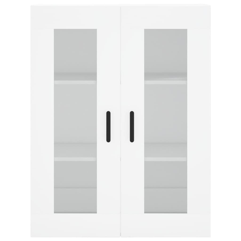 Highboard White 69.5x34x180 cm Engineered Wood