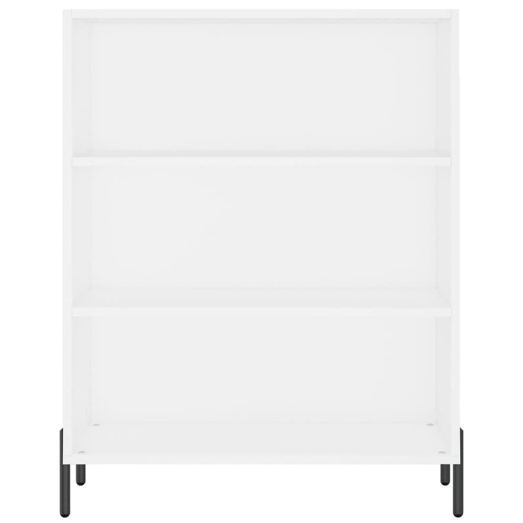 Highboard White 69.5x34x180 cm Engineered Wood