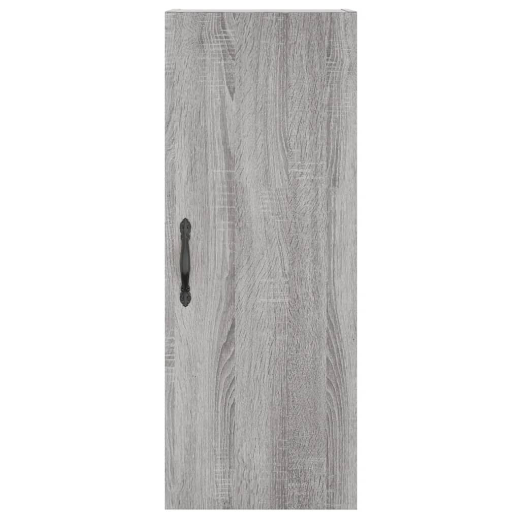 Highboard Grey Sonoma 34.5x34x180 cm Engineered Wood