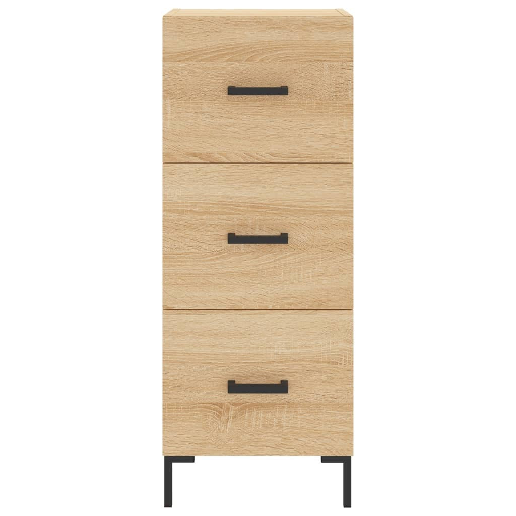 Highboard Sonoma Oak 34.5x34x180 cm Engineered Wood