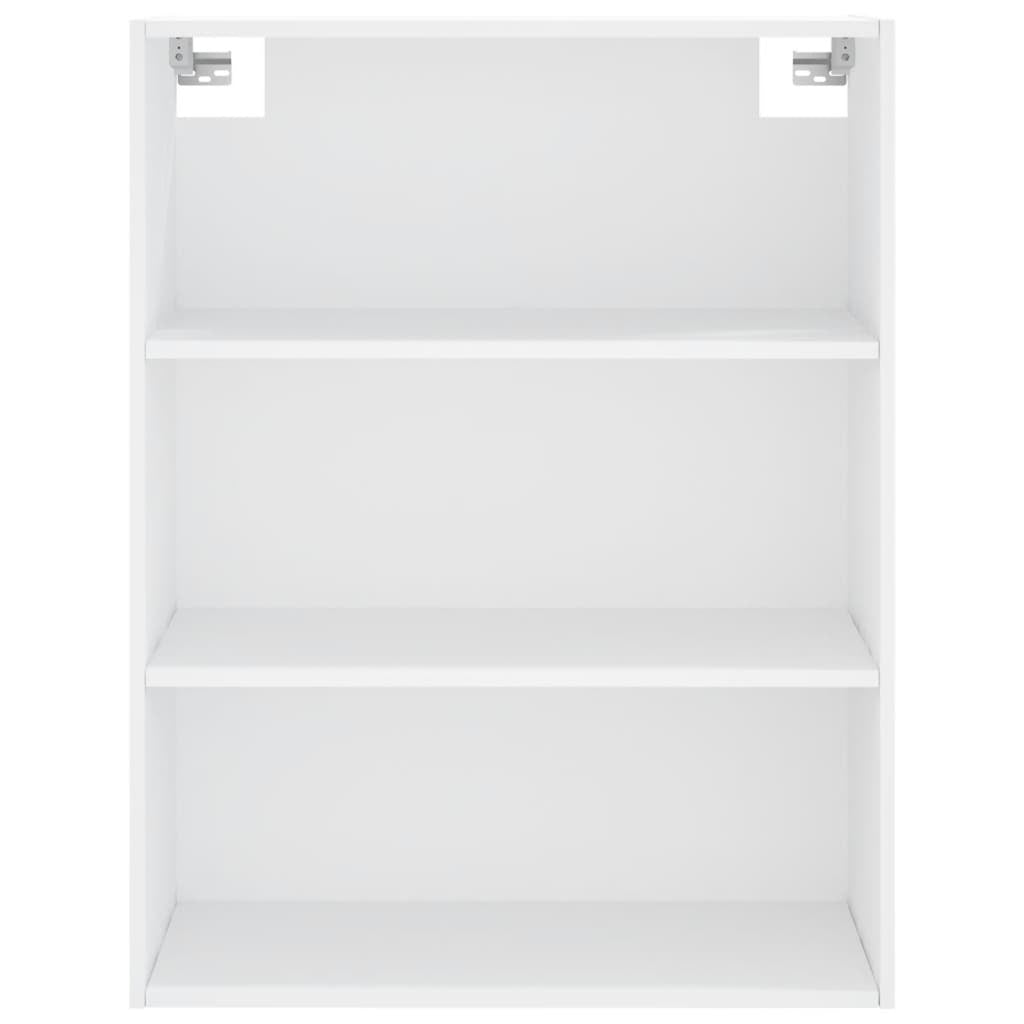 Highboard White 69.5x34x180 cm Engineered Wood