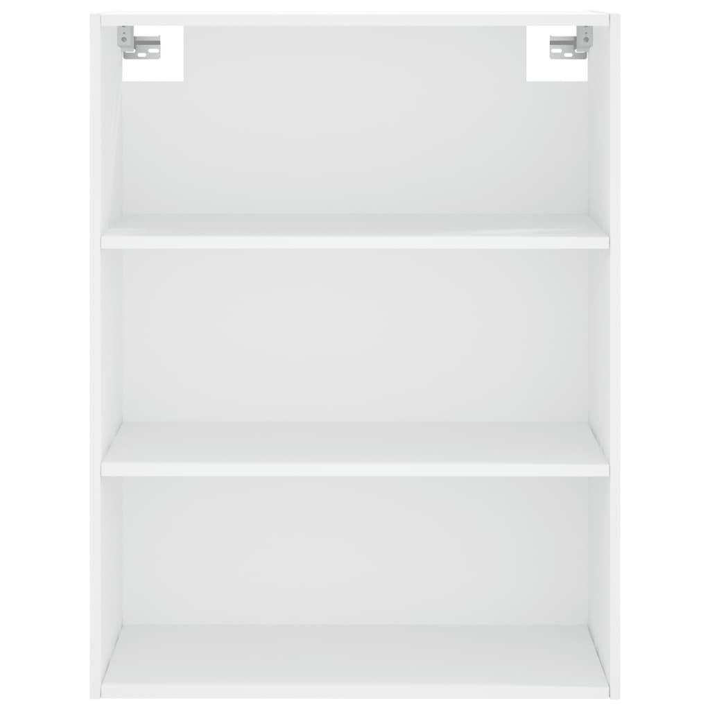 Highboard White 69.5x34x180 cm Engineered Wood