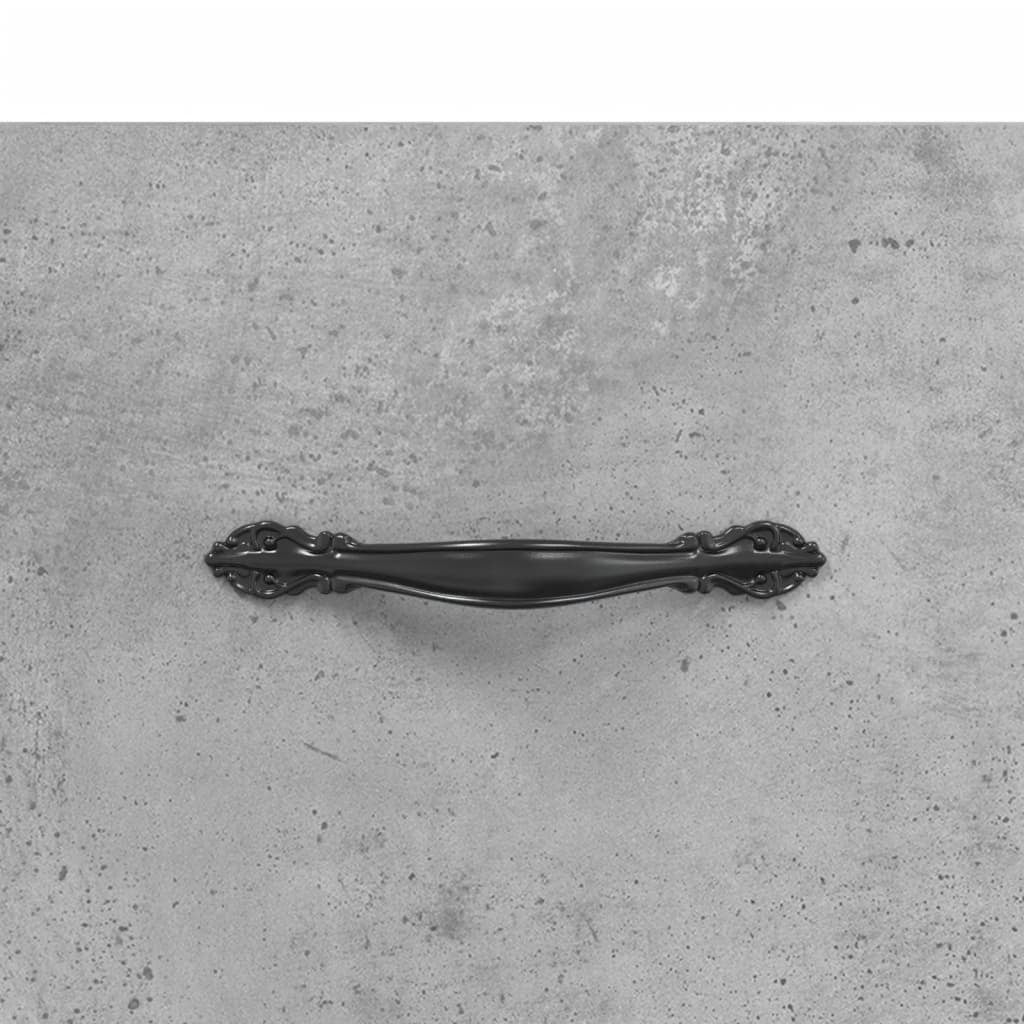 Highboard Concrete Grey 69.5x34x180 cm Engineered Wood