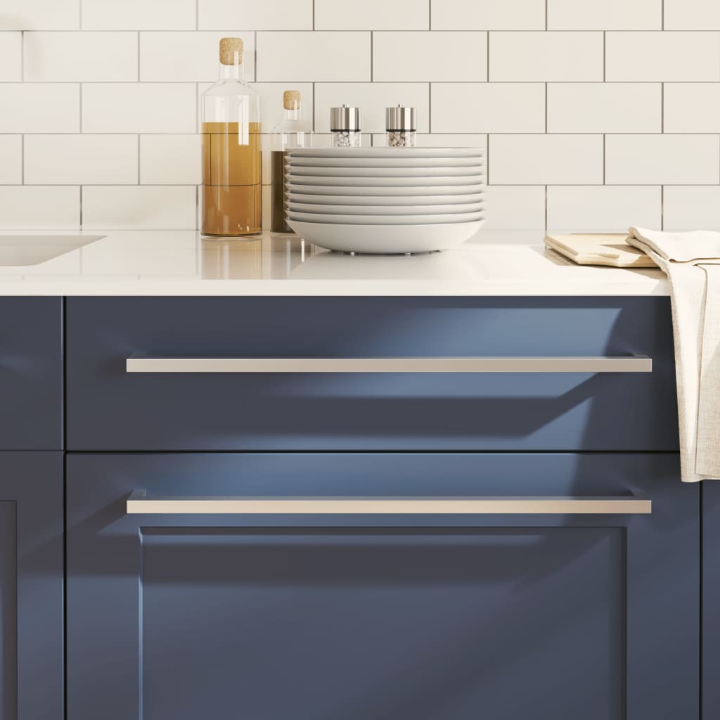 Cabinet Handles 20 pcs Silver 480 mm Stainless Steel