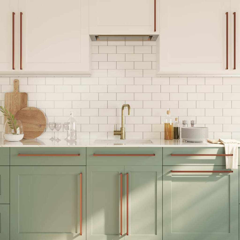 Cabinet Handles 20 pcs Bronze 480 mm Stainless Steel