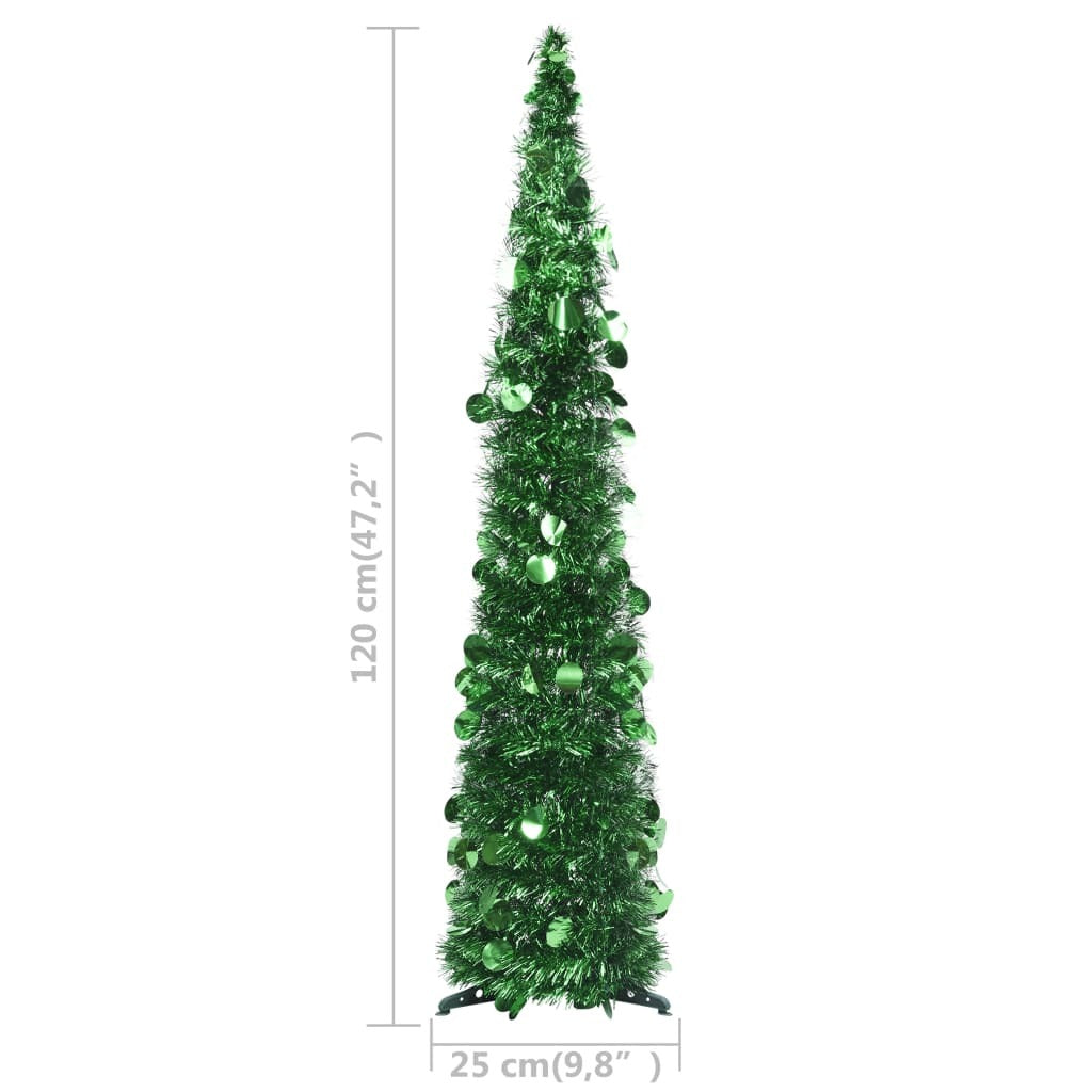 Pop-up Artificial Christmas Tree Green 120 cm PET