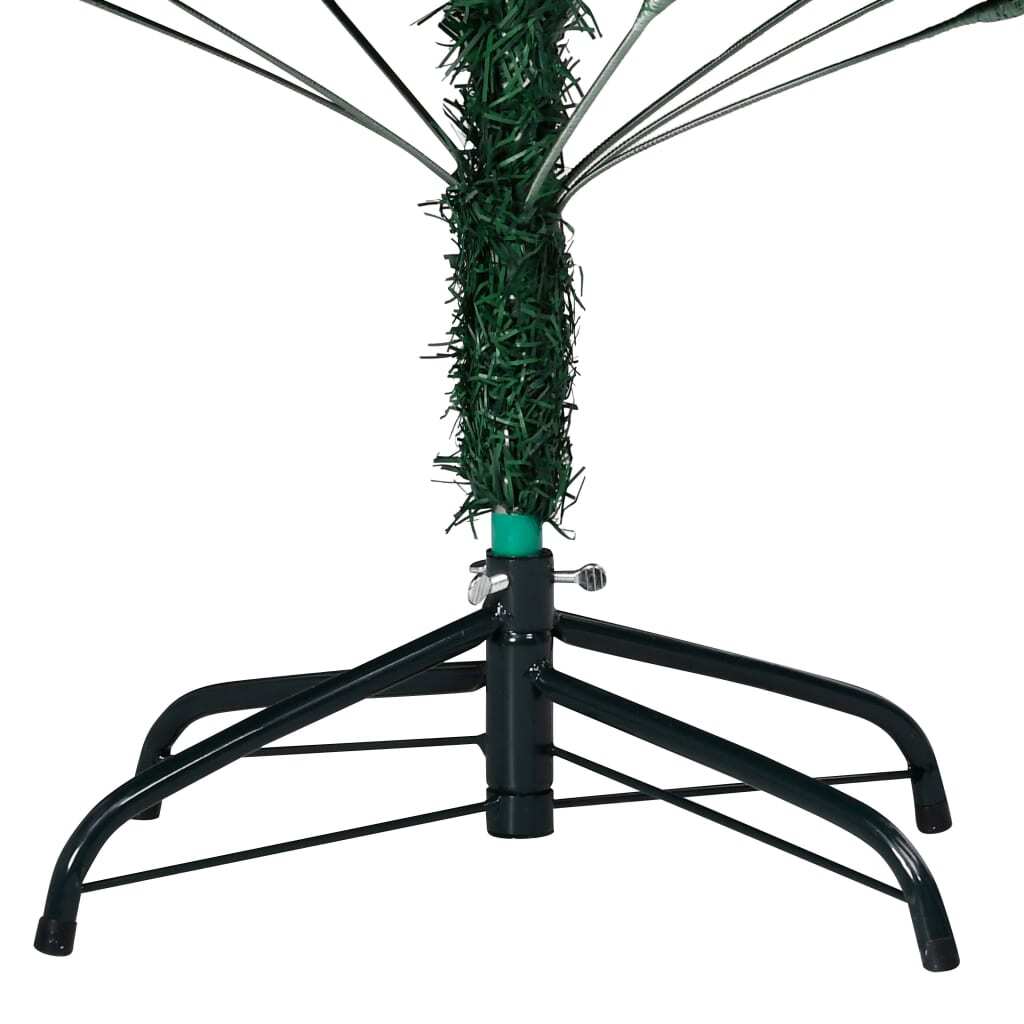 Artificial Christmas Tree with Thick Branches Green 210 cm PVC