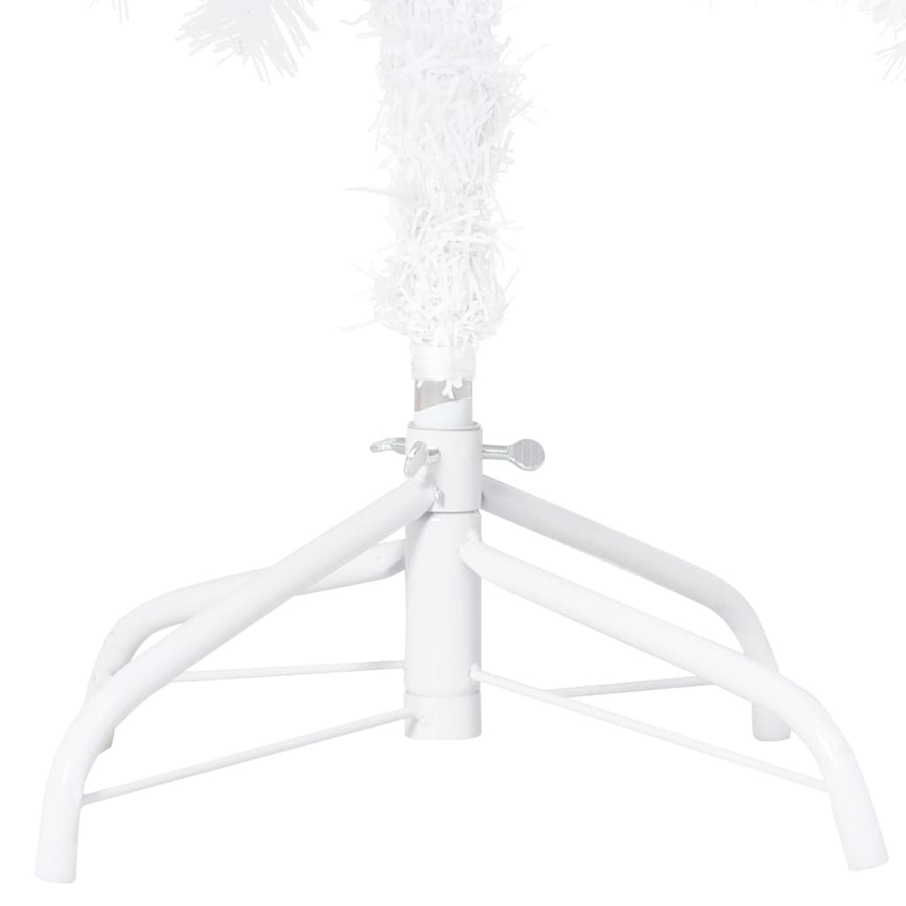 Artificial Christmas Tree with Thick Branches White 180 cm PVC