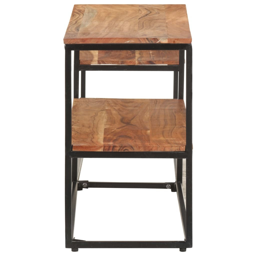 TV Cabinet 180x30x50 cm Solid Acacia Wood