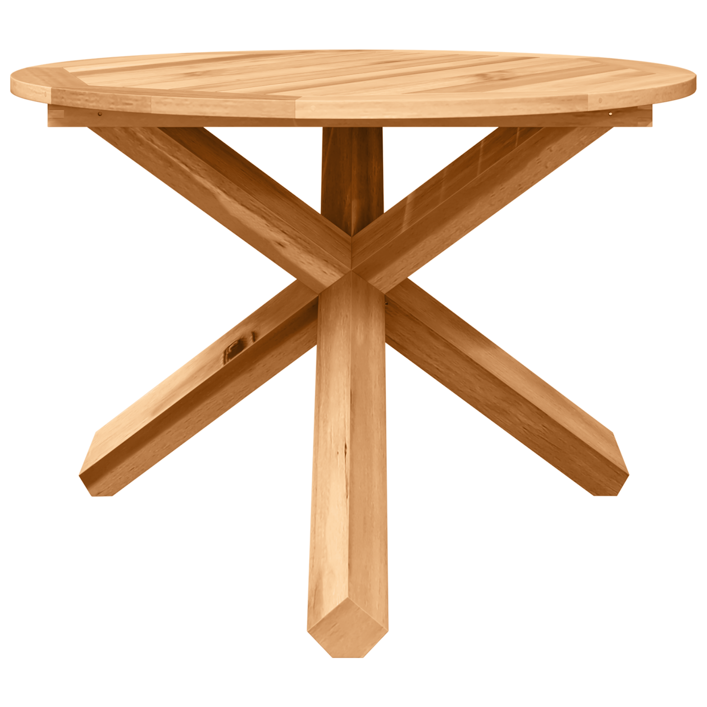 Garden Dining Set 3 pcs Brown Solid Acacia wood