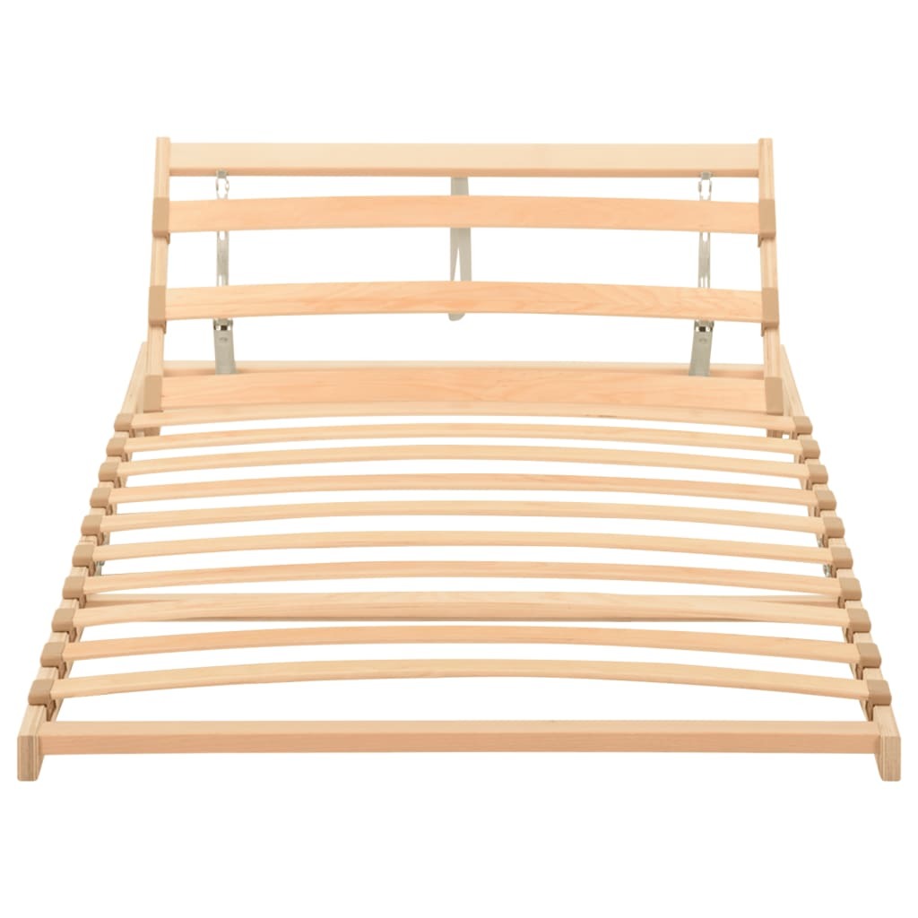 Slatted Bed Base with 13 Slats Adjustable Head 80x200 cm