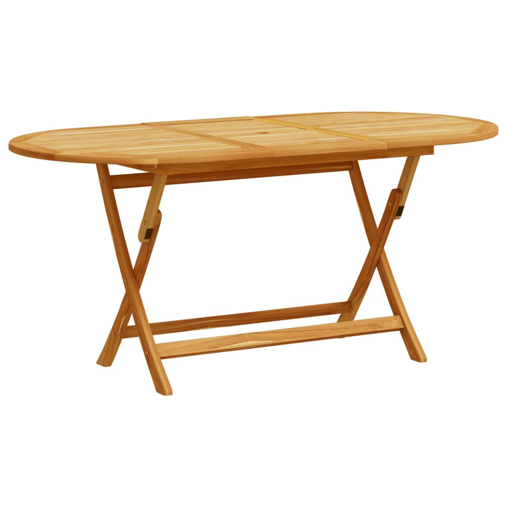 7 Piece Garden Dining Set Solid Wood Acacia and Textilene