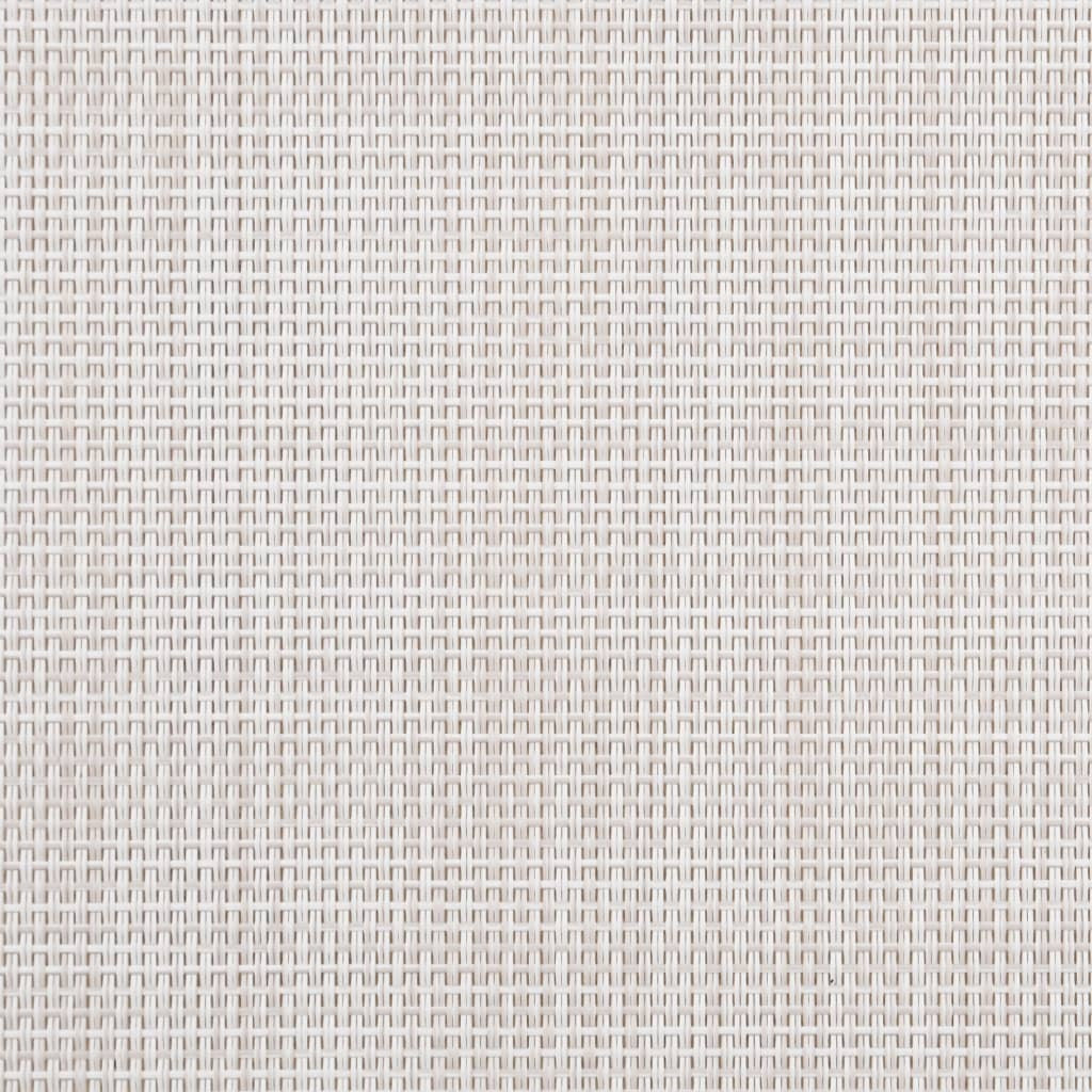 7 Piece Garden Dining Set Solid Wood Acacia and Textilene