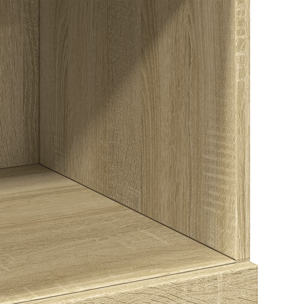 Highboard Sonoma Oak 80x42.5x124 cm Engineered Wood
