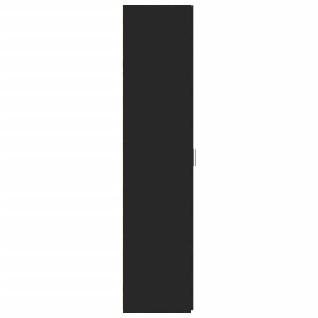 Highboard Black 30x42.5x185 cm Engineered Wood