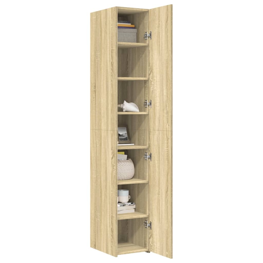 Highboard Sonoma Oak 30x42.5x185 cm Engineered Wood