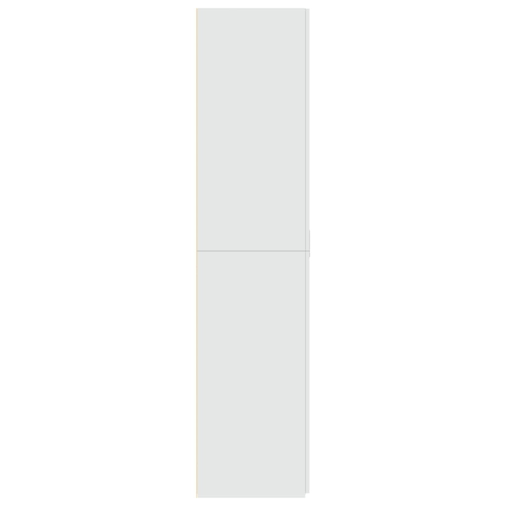 Highboard White 70x42.5x185 cm Engineered Wood