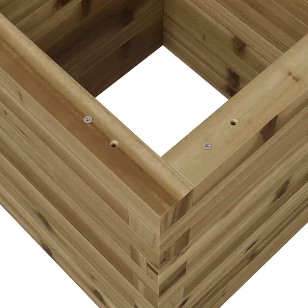 Garden Planter 40x40x46 cm Impregnated Wood Pine
