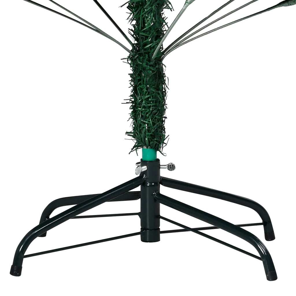 Artificial Christmas Tree with Thick Branches Green 120 cm PVC
