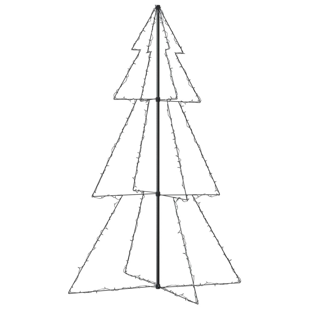 Christmas Cone Tree 240 LEDs Indoor and Outdoor 118x180 cm