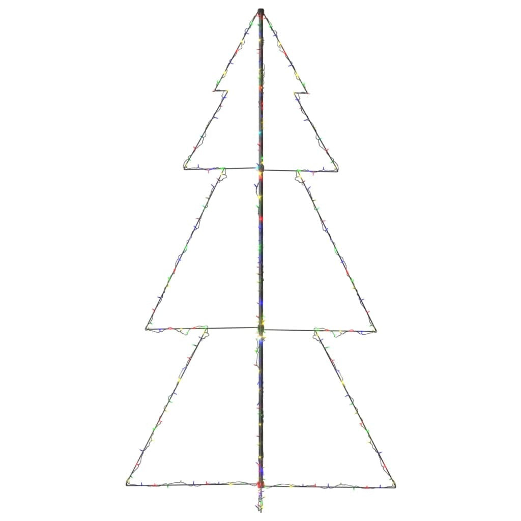 Christmas Cone Tree 300 LEDs Indoor and Outdoor 120x220 cm