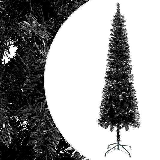 Slim Christmas Tree Black 240 cm