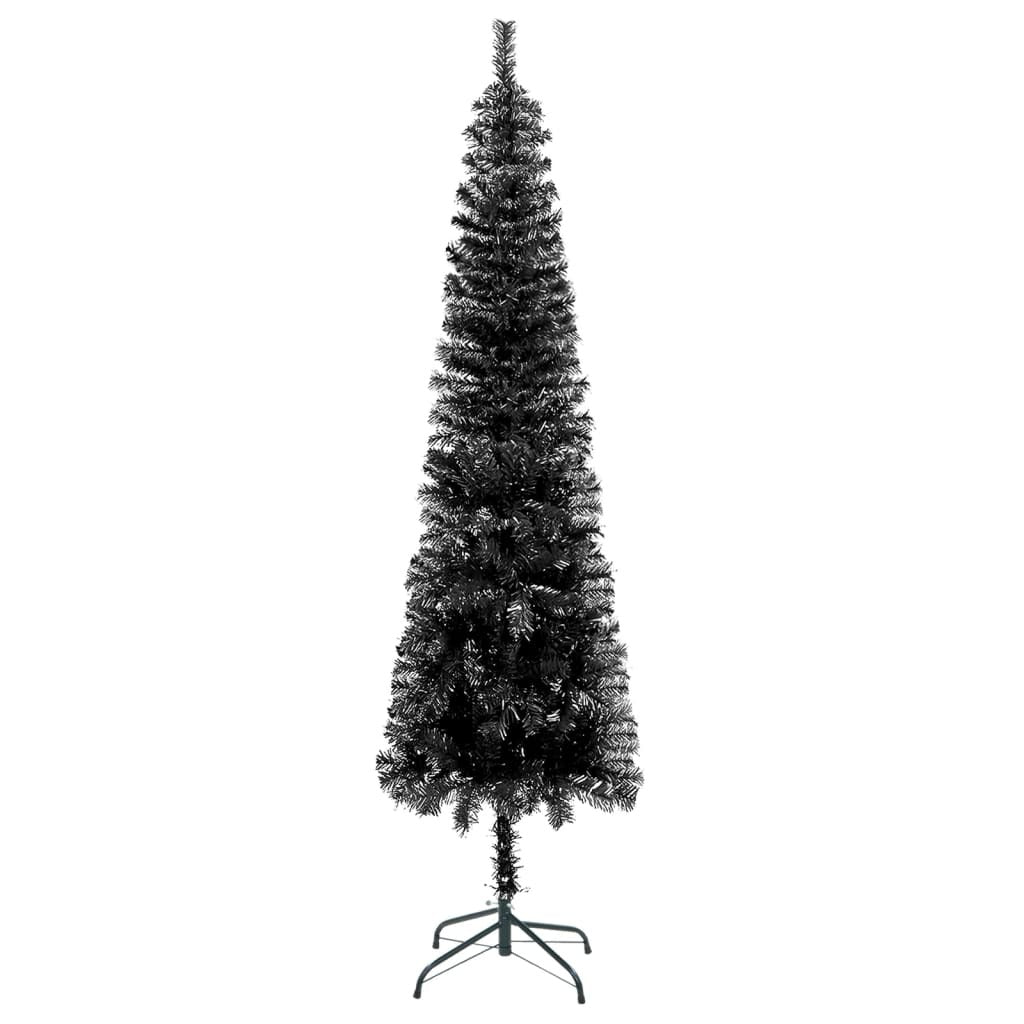 Slim Christmas Tree Black 240 cm