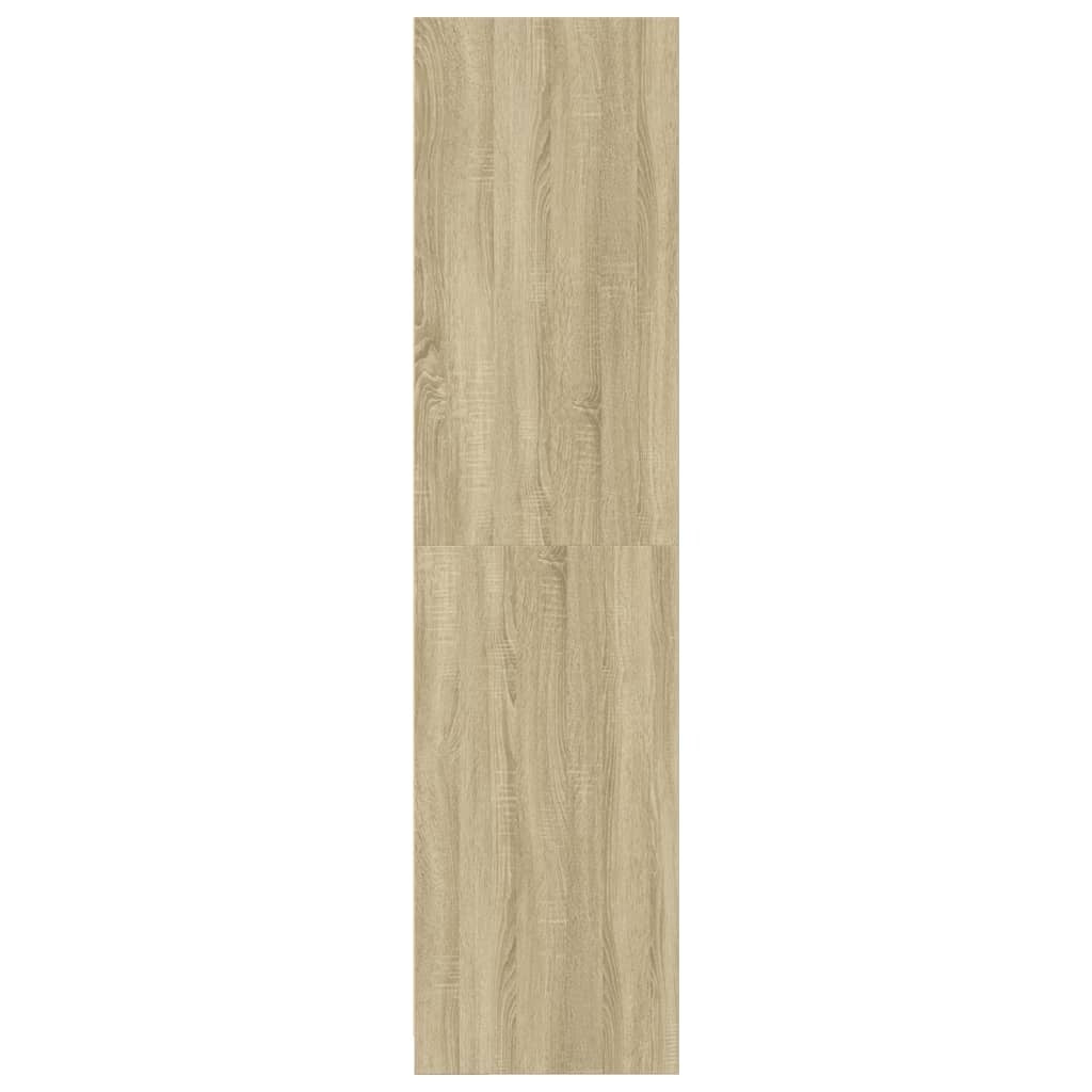 Wardrobe Sonoma Oak 80x50x200 cm Engineered Wood