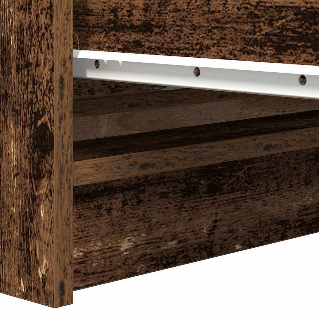 Sideboard Old Wood 80x35x99 cm Engineered Wood