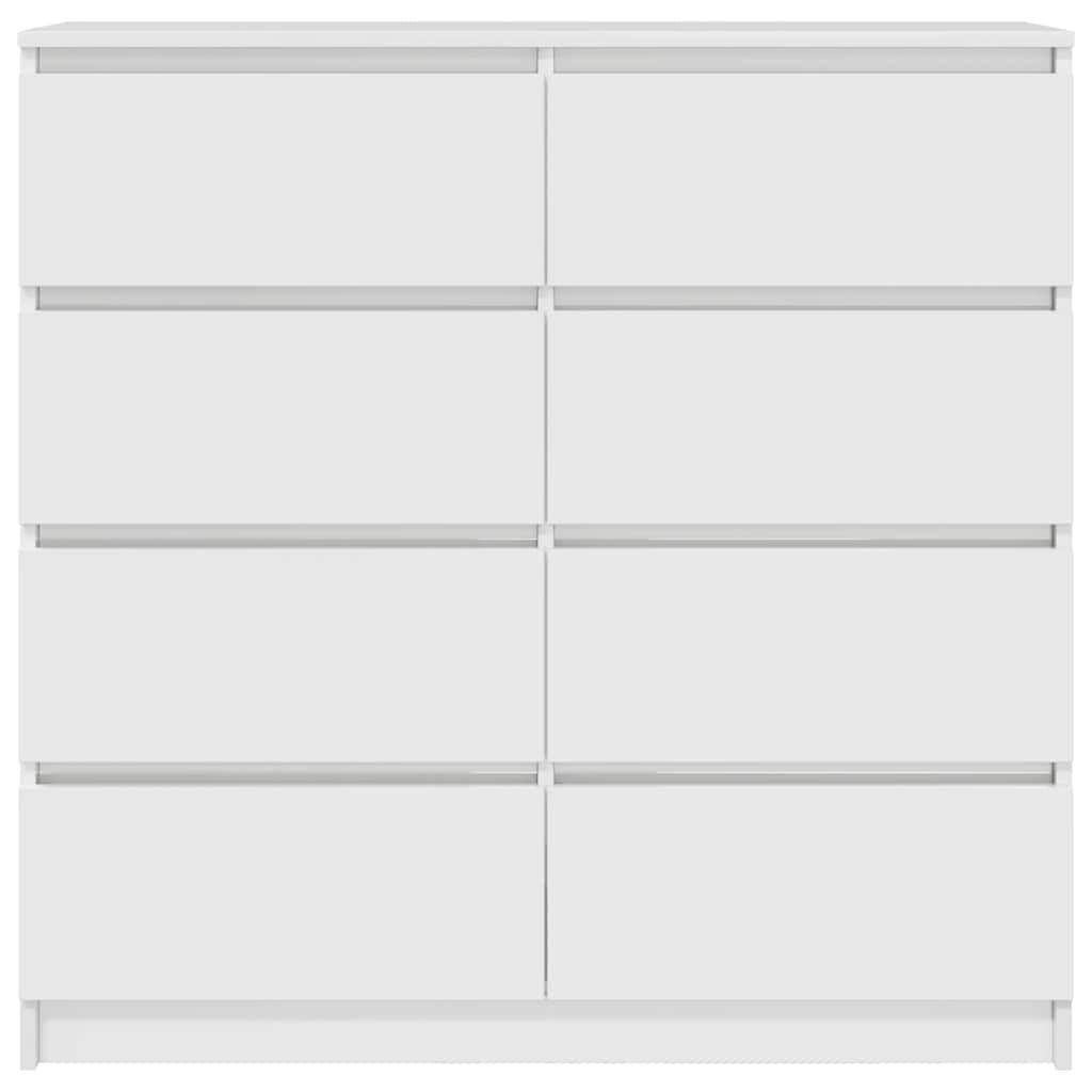 Sideboard White 100x35x99 cm Engineered Wood